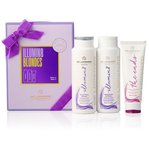 De Lorenzo Illumin8 Trio Pack Includes Shampoo, Conditioner And The Ends