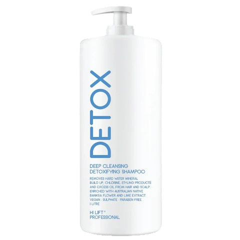 Hi Lfit Detox Shampoo Removes Hard Water Minerals 1000ML