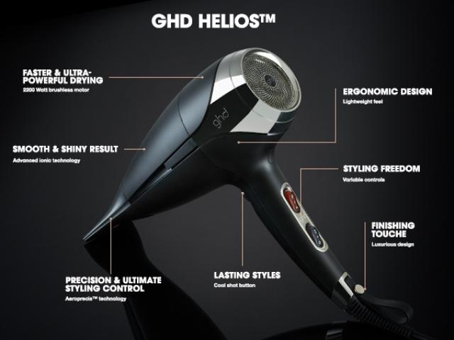 Ghd Helios Professional Dryer Black