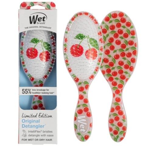 Wet Brush Tutti Fruitti Cherry Oval Paddle Detangler Original Wet Brush