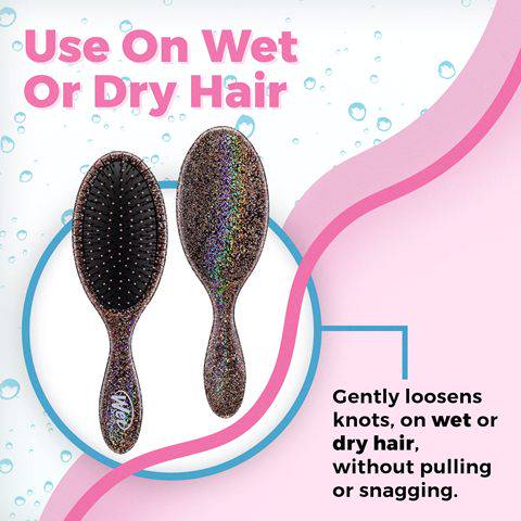 Wet Brush Awestruck Gold Shimmer Original Detangler Wet Brush