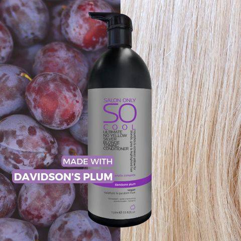 Salon Only So Cool Ultimate Silver Blonde Toning Conditioner 1000ML