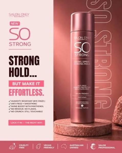 Salon Only Fixing Spray Strong Hold 400ML