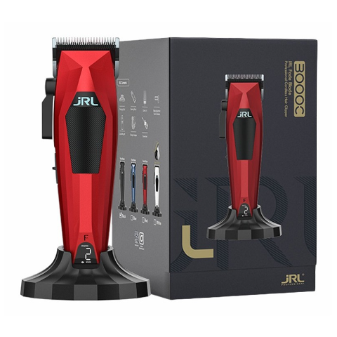 JRL 3000C Clipper Red With Fade Blade