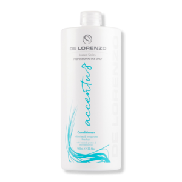De Lorenzo Accentu8 Volumising Conditioner Volumises And Invigorates Fine Hair 960ML
