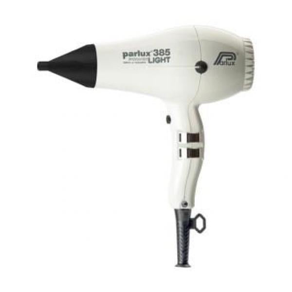 Parlux Dryer 385 White Light Super Compact Ceramic & Ionic Parlux