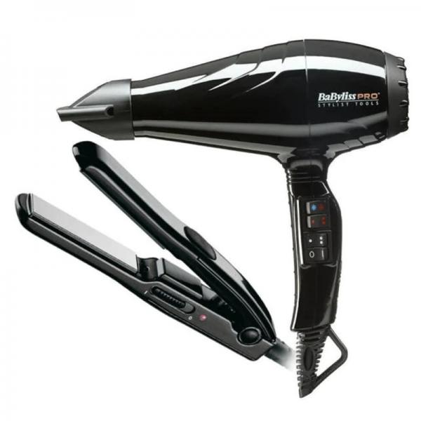 Babyliss Pro Attitude 2100 Watts Hair Dryer With Two Heat And Speed Settings Cold Shot Black BONUS Babyliss
