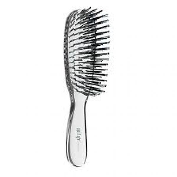 Hi Lift Brush Crystal Clear Small Black Nylon Bristle With Blue Ends. Hi Lift