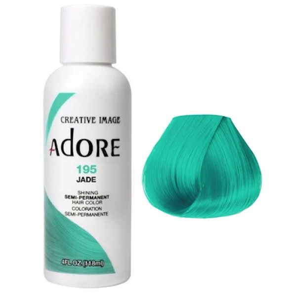 Adore Plus Semi Permanent Hair Color Jade 118ML Adore