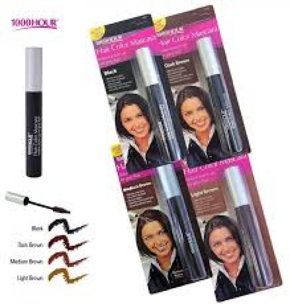 1000 Hour Mascara Black Brush In Color For Hair Touch Ups 7GM 1000 Hour