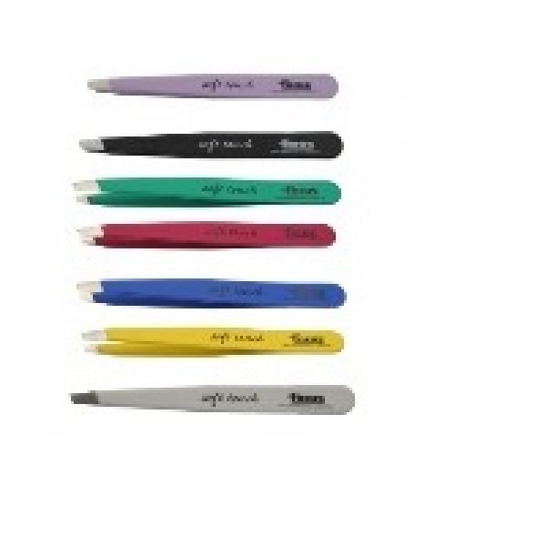 Focus Tweezer Slant Blue Soft Touch Focus