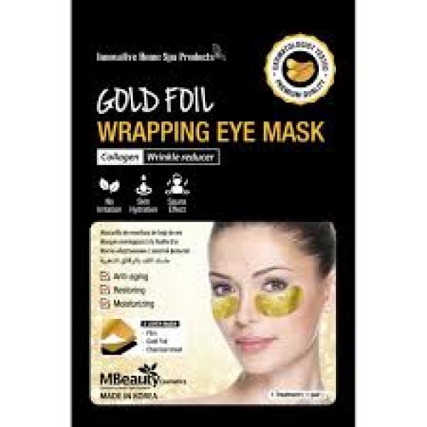 Gold Foil Wrapping Mask Anti Aging Moisturising Wrinkle Reducer Finishing Touch Body Hair And Beauty Supplies