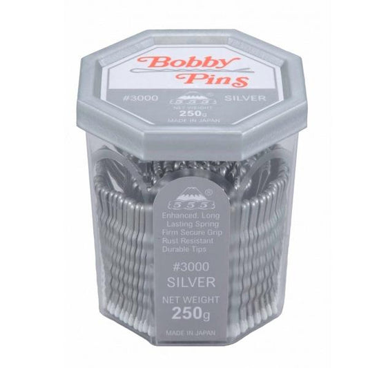 555 Bobby Pins 2 Inch 3000 Silver 250GM Westons
