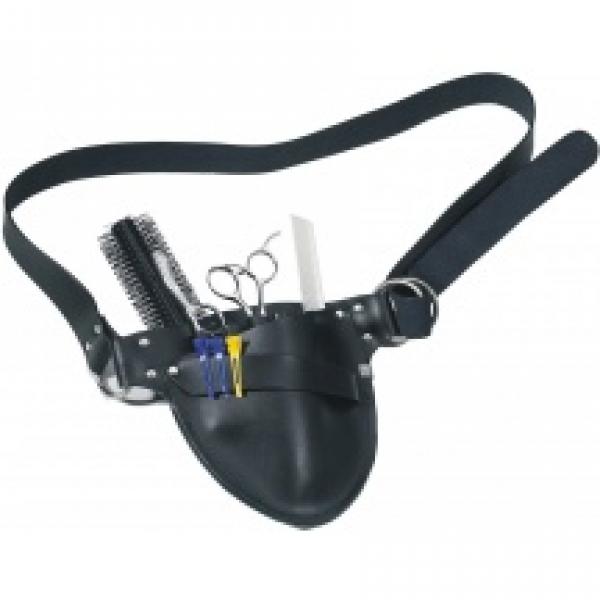 Santorini Trolley Pouch Black Velcro Straps Holds All Types For Tools Hot And Cold. Finishing Touch Body Hair And Beauty Supplies