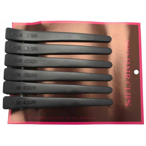 Pro Clip Black Pack Of Six