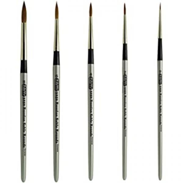 Pure Sable Brush Size 6 Round Germany Finishing Touch Body Hair And Beauty Supplies