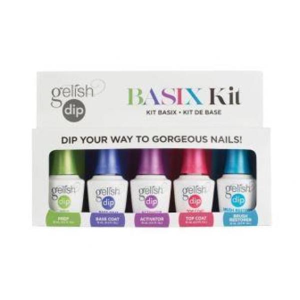 Gelish Dip Basix Kit Includes 5 Products Gelish