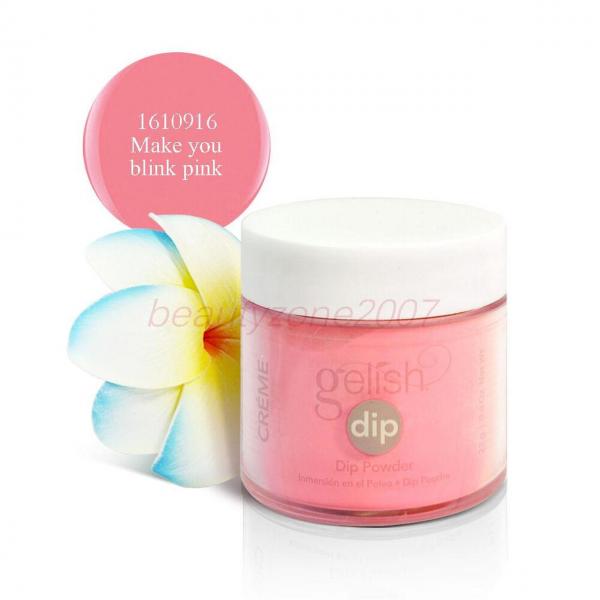 Gelish Dip Powder Make You Blink Pink 23 Gram Gelish