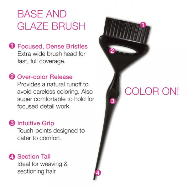 Cricket Color Cocktail Base And Glaze Tint Brush Black Cricket