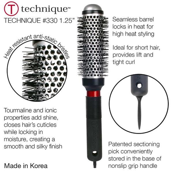 Cricket 330 Technique Thermal Style Plus Round Brush