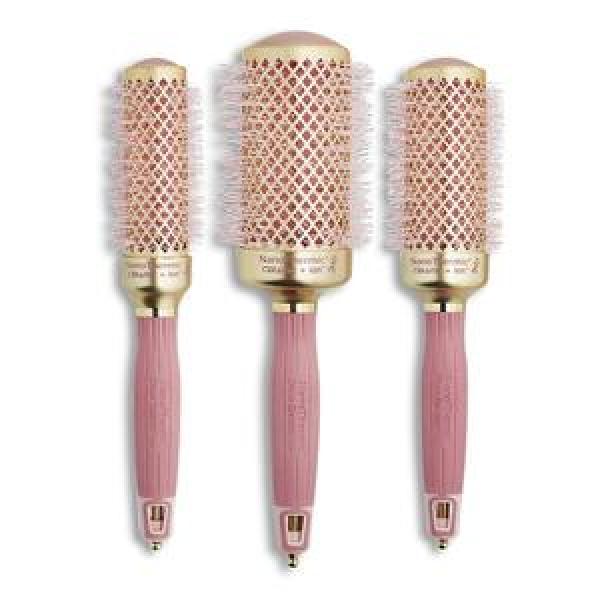 Olivia Garden Pink 34MM Nano Thermic Ceramic Ion Round Brush Olivia Garden