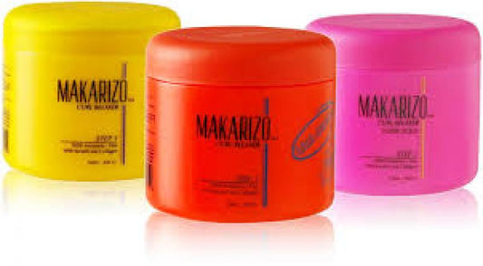Markarizo Hair Straightner Pink Tub 500GM. Finishing Touch Body Hair And Beauty Supplies