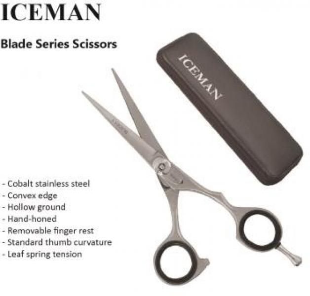 Iceman Satin Scissors With Case 5.5 Inch Iceman