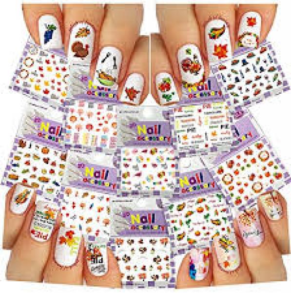 Nail Art Design Shell Assorted Nfu Oh Finishing Touch Body Hair And Beauty Supplies