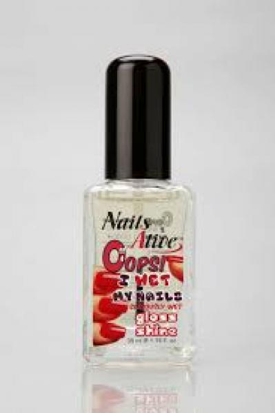 Oops I Wet My Nails Gloss Shine 35ML Finishing Touch Body Hair And Beauty Supplies