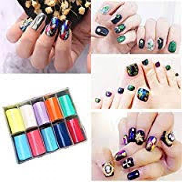 Foil Assorted Roll Each Finishing Touch Body Hair And Beauty Supplies