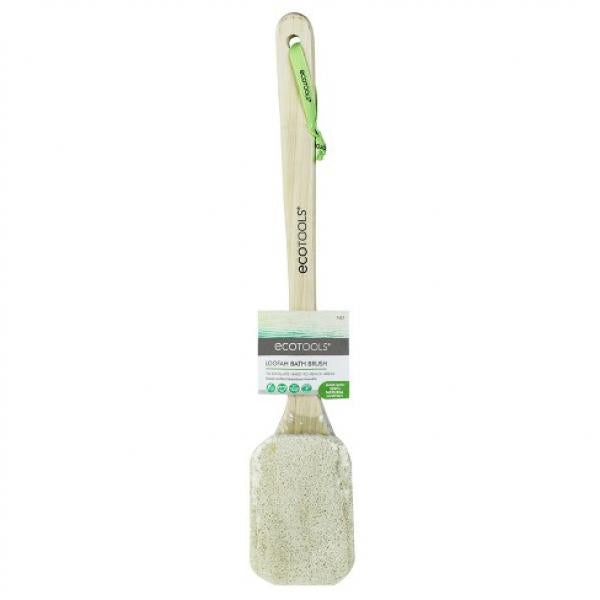 Eco Tools Wooden Back Brush With Loofah Ecotools