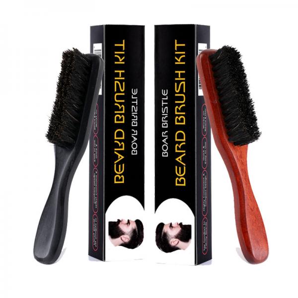 Ftw Mens Mustache And Beard Brush Wooden With Natural Bristles Finishing Touch Wangaratta