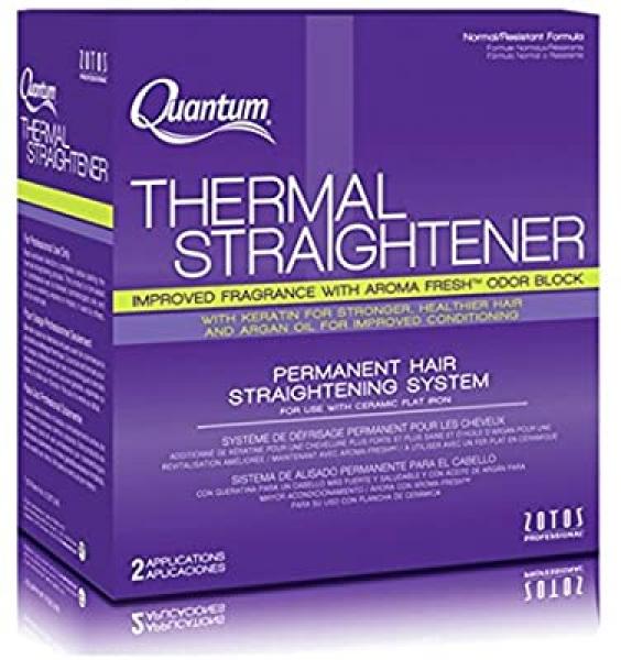 Quantum Thermal Straightening For Normal Resistant Or Non Coloured Hair. Quantum