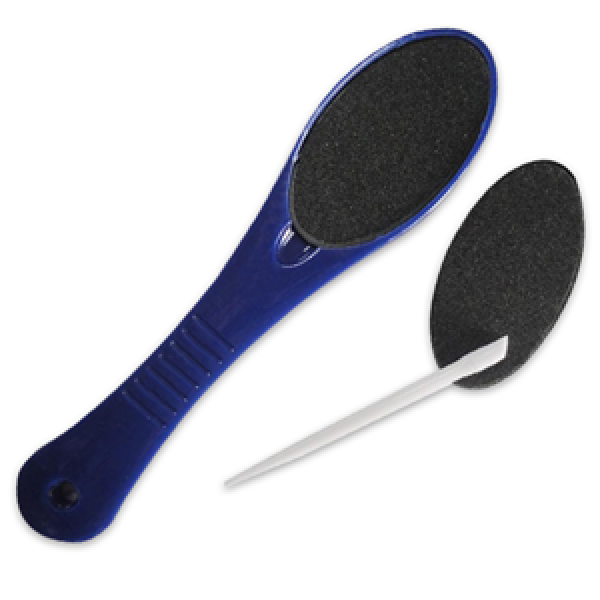 Pedi Paddle With Replacement Disks Blue Handle Hawley
