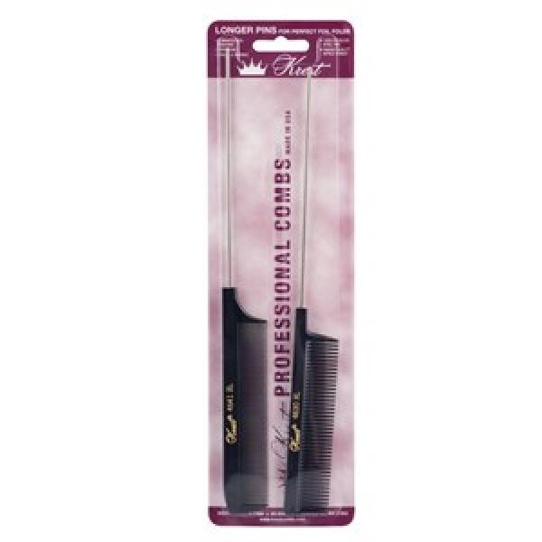Krest 4641XL And 4630XL Foiling Twin Pack Combs Black