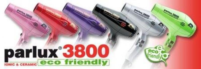 Parlux Dryer 3800 Eco Friendly Compact Dryer Ceramic Ionic 2100 Watts Assorted Colors Parlux