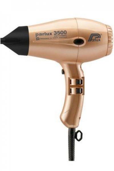 Parlux Dryer 3500 Gold Super Compact Ceramic & Ionic Parlux