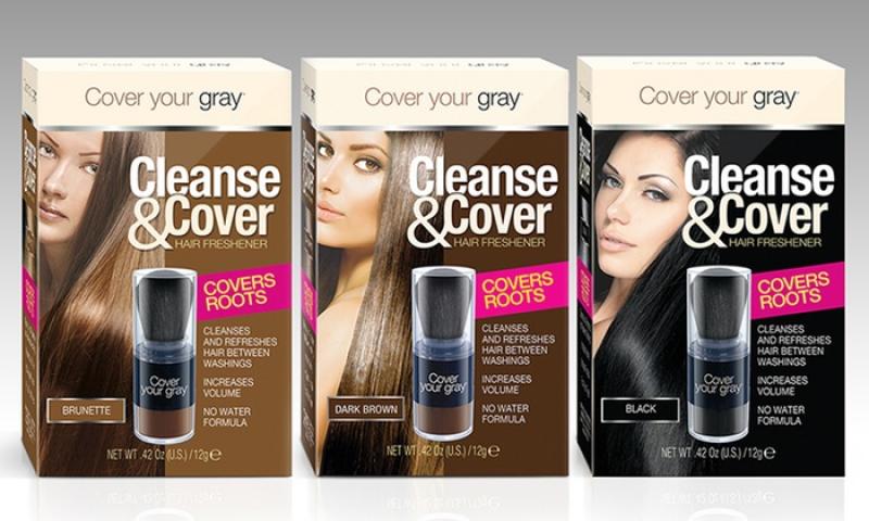 Cleanse And Cover Brunette Hair Refreshers Increases Volume No Water Needed 12GM Cleanse & Cover