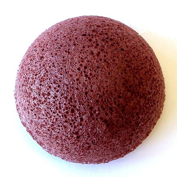 Konjac Sponge French Clay For Dry Skin Types 100% Natural Veggie Fiber Konjac