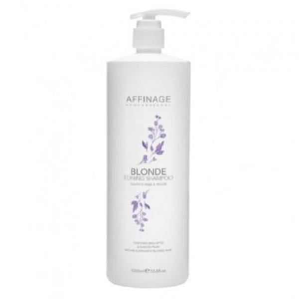 Affinage Blonde Toning Shampoo 1000ML Affinage