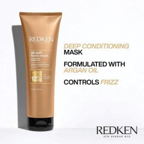 Redken All Soft Moisturising Hydrating Heavy Cream Super Treatment 250ML Redken