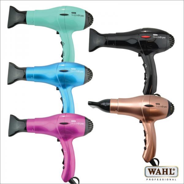 Wahl Supadryer Assorted Colours Frizz Free Ionic 1800Watt