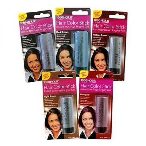 1000 Hour Hair Colour Stick Medium Brown Blends Away Grey 14GM