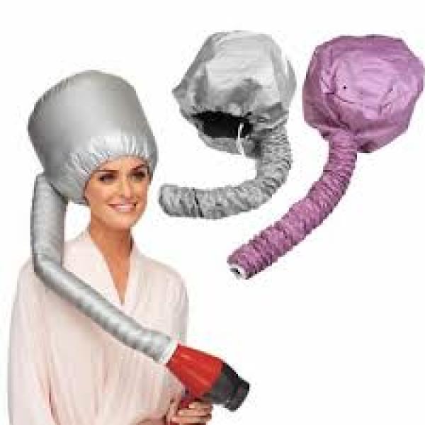 Hood Ezy Dryer Bonnet For Hair Blower Silver Or Black