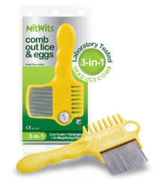 Lice Comb With Mag Glass