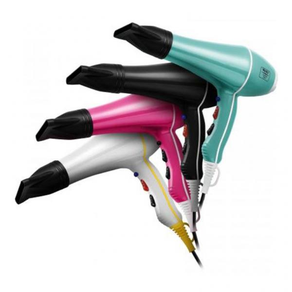 Wahl Dryer Black Power Dry Tourmaline Ionic 2000 Watt With Cold Shot Wahl