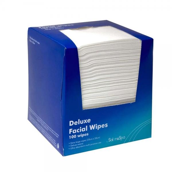 Salon And Spa Facial Wipes Extra Large 100 Wipes Salon And Spa