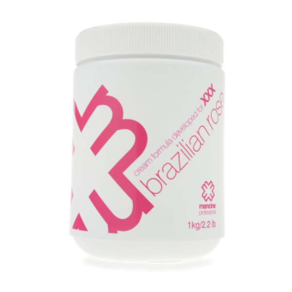 Mancine Brazilian Rose Strip Wax XXX Creme Formula 800ML Mancine
