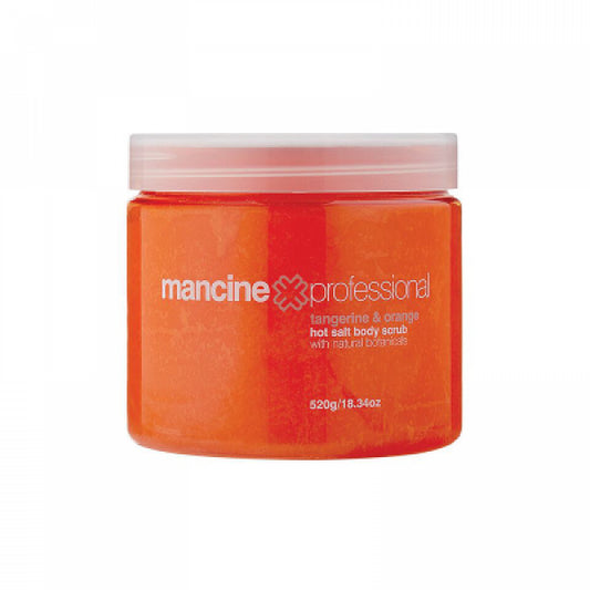 Mancine Tangerine And Orange Hot Salt Body Scrub With Natural Botanicals 520GM Mancine