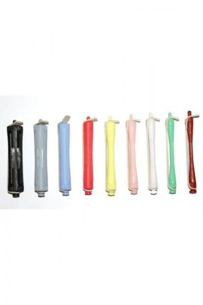 Perm Rods Light Weight Pink White 6MM With Holes Twelve Pack